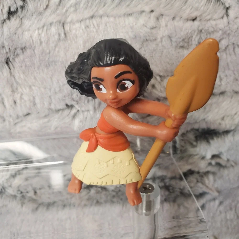 Disney Moana And Chief Tui Plastic And PVC Cake Topper Movie Character Figurines